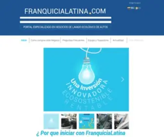 Franquicialatina.com(Oportunidades de Negocios y Franquicias) Screenshot