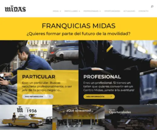 Franquiciamidas.es(Abre tu propio taller mecánico) Screenshot