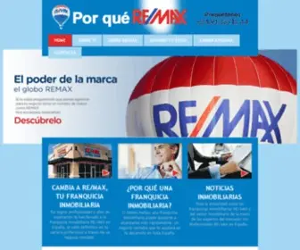 Franquiciaremax.es(Franquicia Inmobiliaria Número Uno en el Mundo) Screenshot