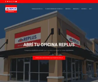 Franquiciareplus.com.ar(REPLUS Argentina) Screenshot