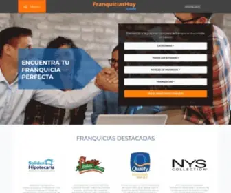 Franquiciashoy.com(Franquicia) Screenshot