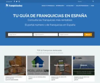 Franquiciashoy.es(Franquicias) Screenshot