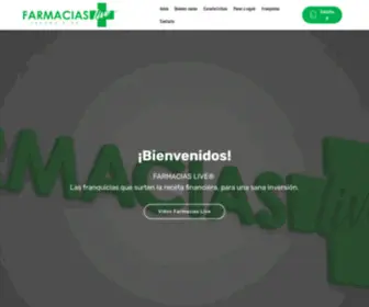 Franquiciaslive.com.mx(Inicio) Screenshot