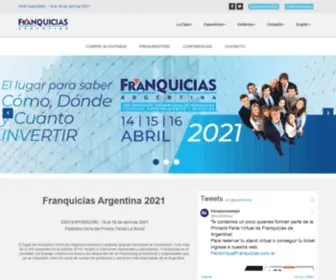 Franquiciasynegocio.com.ar(Franquicias Argentina) Screenshot