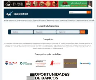 Franquiciator.es(Franquicias rentables en España) Screenshot