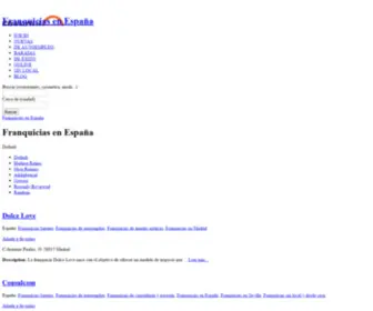 Franquimaps.es(Franquicias en España) Screenshot