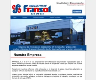 Fransol.mx(Industrias Fransol) Screenshot