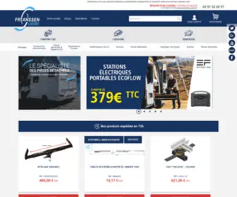 Franssen-Remorques.fr(Vente équipement) Screenshot
