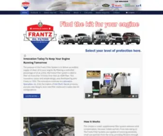 FrantzFilters.com(Frantz Filters) Screenshot