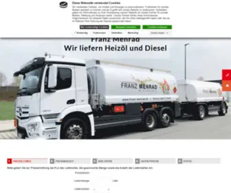 Franz-Menrad.de(Heizöl) Screenshot