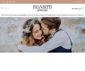 Franzettijewelers.com(Franzetti Jewelers) Screenshot