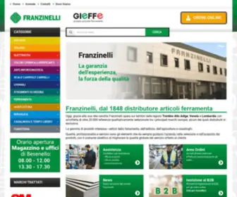 Franzinelli.com(Franzinelli Ferramenta) Screenshot