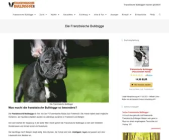Franzoesischebulldogge.de(Die) Screenshot