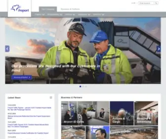Fraport.com(Fraport AG) Screenshot