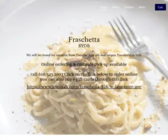 Fraschettaphilly.com(Fraschettaphilly) Screenshot