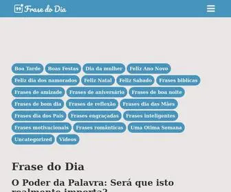 Frasedodia.me(Frase do Dia) Screenshot
