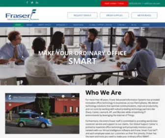 Fraser-Ais.com(Fraser Advanced Information Systems) Screenshot