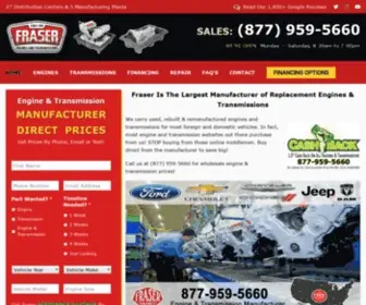 Fraserengineco.com(Fraser Engines) Screenshot