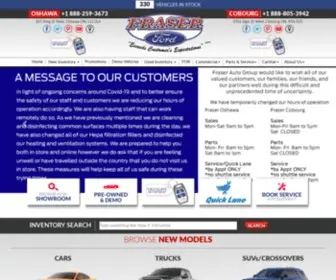 Fraserford.ca(Fraser Ford) Screenshot