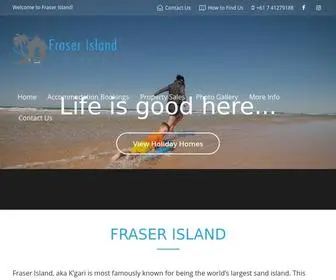 Fraserislandrealestate.com.au(Fraser island queensland accommodation) Screenshot