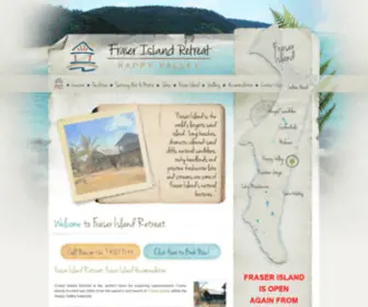 FraserislandretreatQld.com.au(Fraser Island Retreat) Screenshot
