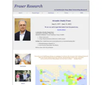 Fraserresearch.org(Fraser Research) Screenshot