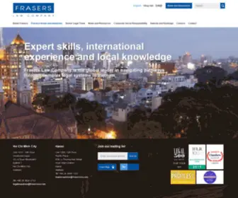 Frasersvn.com(Frasers Law Company) Screenshot