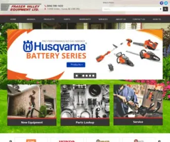 Fraservalleyequipment.com(Home Fraser Valley Equipment Ltd) Screenshot