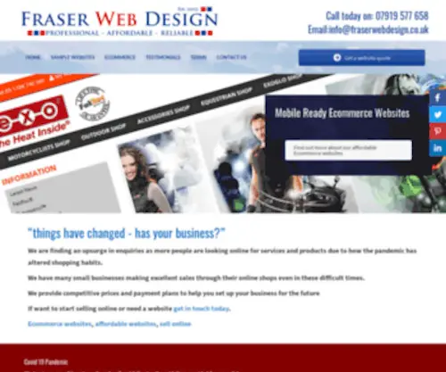 Fraserwebdesign.com(Request Rejected) Screenshot