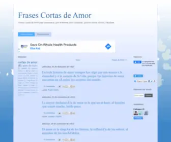 Frases-Cortas.net(Frases Cortas de Amor) Screenshot