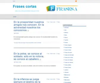 Frasesa.com(Frases cortasFrases cortas) Screenshot