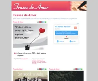Frasesamor.com.br(Frases de Amor) Screenshot