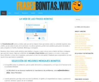 Frasesbonitas.wiki(FRASES BONITAS) Screenshot