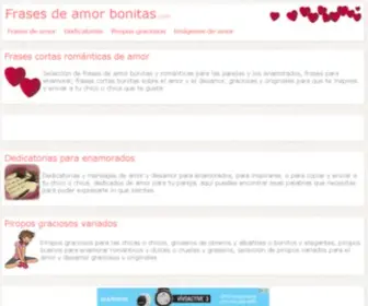 Frasesdeamorbonitas.com(Frases de amor bonitas) Screenshot