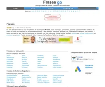 Frasesgo.com(Frases y Citas Célebres) Screenshot