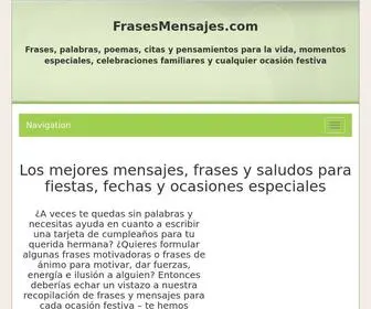 Frasesmensajes.com(Frasesmensajes) Screenshot