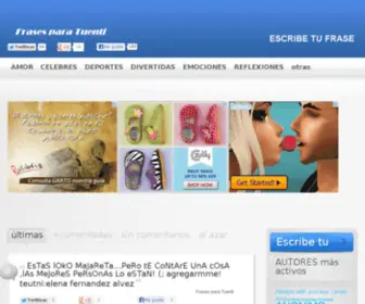 Frasesparatuenti.es(FRASES PARA TUENTI) Screenshot