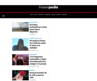 Frasespedia.com(Frases célebres de temas y autores) Screenshot