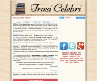 Frasicelebri.net(Frasi Celebri) Screenshot