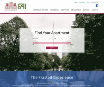 Frastell.com(The Frastell Experience) Screenshot