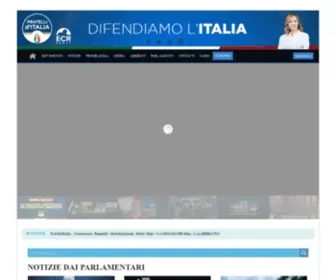 Fratelli-Italia.it(Fratelli d'Italia) Screenshot