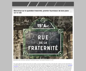 Fraternite-Info.com(Fraternite Info) Screenshot