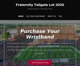 Fraternitylot.com(Official Website) Screenshot