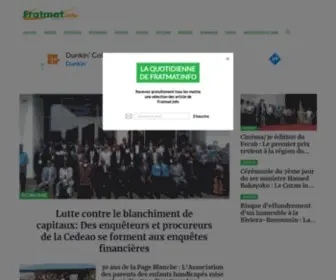 Fratmat.info(ACCUEIL) Screenshot