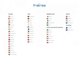 Fratres.net(Online Job Search Engine Around The World) Screenshot