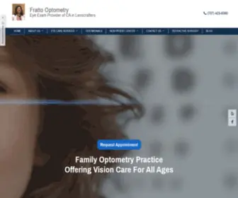 Frattooptometry.com(Fratto Optometry) Screenshot
