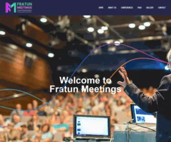 Fratunmeetings.org(Fratun Meetings) Screenshot