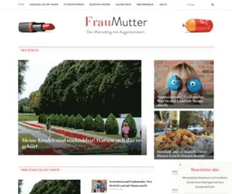 Frau-Mutter.com(Der Mamablog mit Augenzwinkern) Screenshot