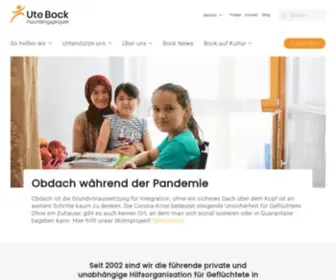 Fraubock.at(Verein Ute Bock) Screenshot