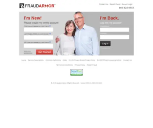 Fraudarmorservice.com(Fraudarmorservice) Screenshot